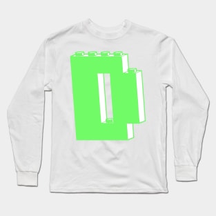 THE LETTER D, Customize My Minifig Long Sleeve T-Shirt